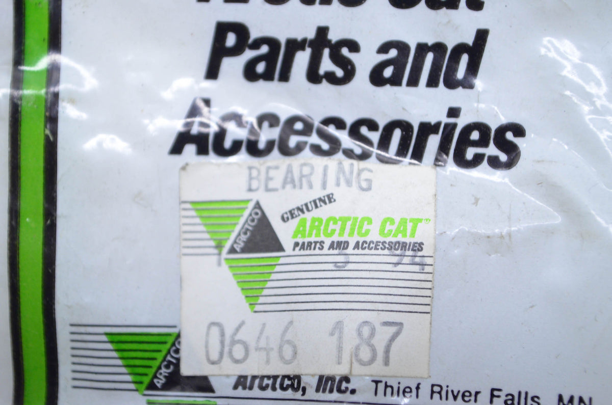OEM Arctic Cat 0646-187 Sheave Bearing NOS