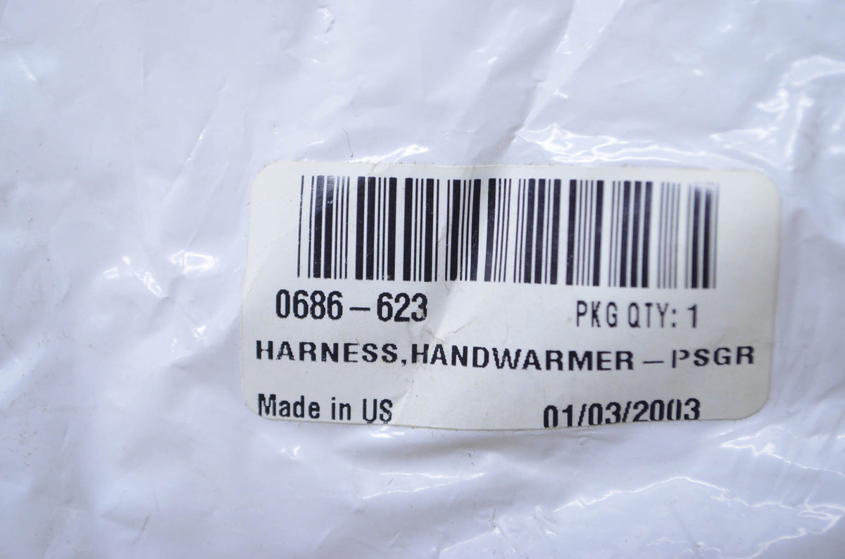 OEM Arctic Cat 0686-623 Passenger Handwarmer.f Harness NOS