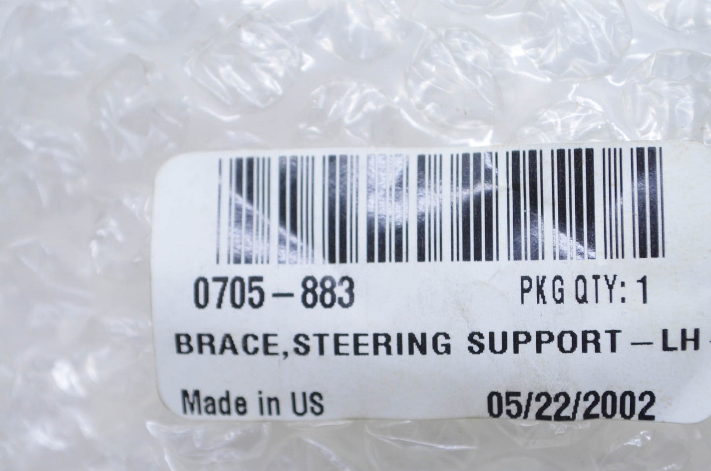 OEM Arctic Cat 0705-883 Black Left Hand Steering Support Brace NOS