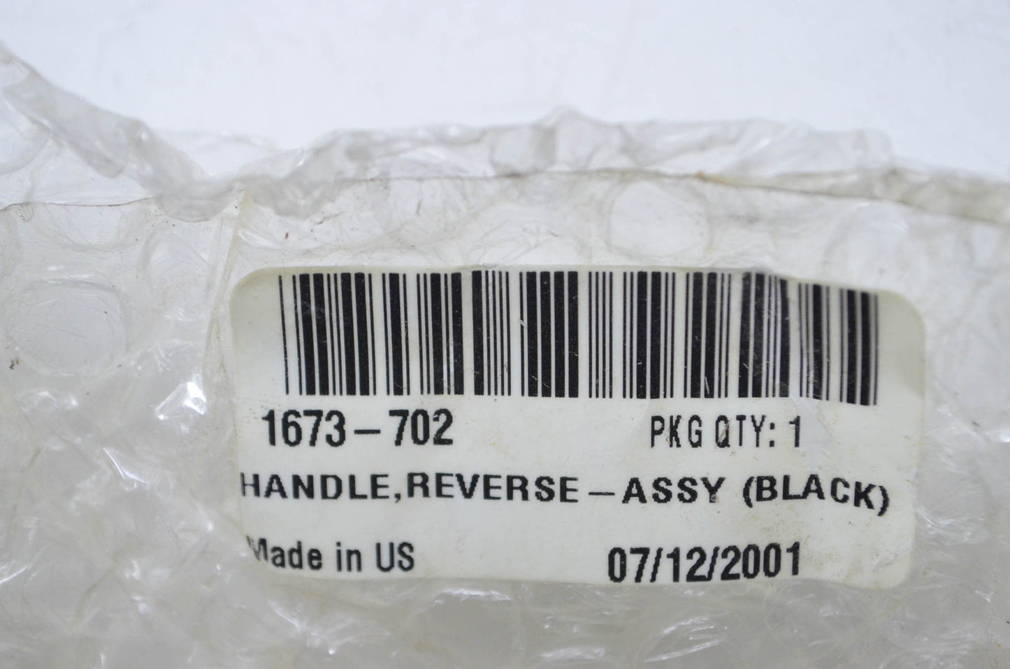 Tigershark 1673-702 Reverse Handle Assembly NOS