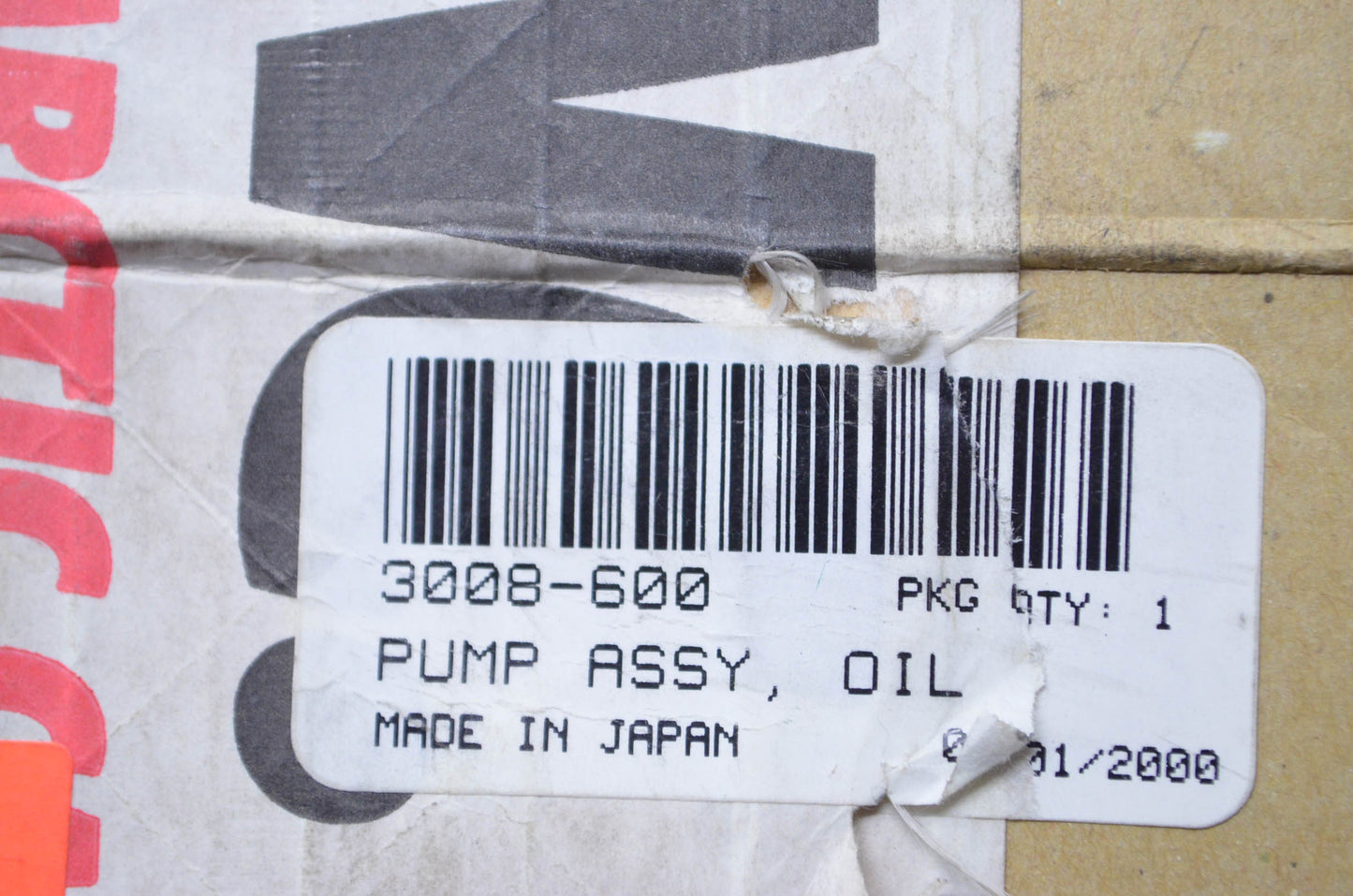 Tigershark 3008-600, 16100-91B80 Oil Pump Assembly NOS