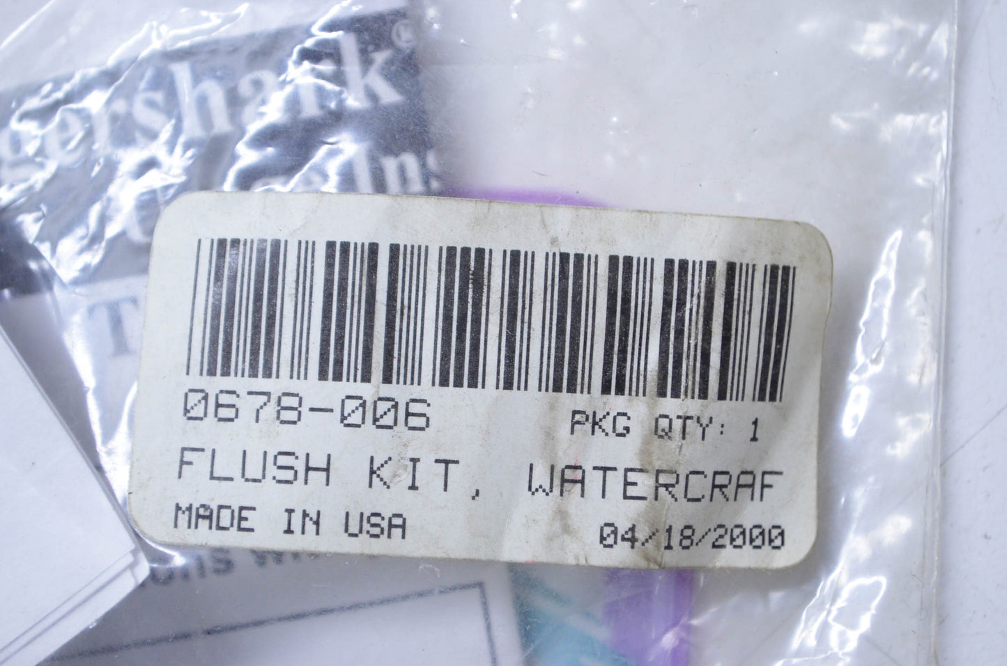 Tigershark 0678-006 Watercraft Flush Kit NOS
