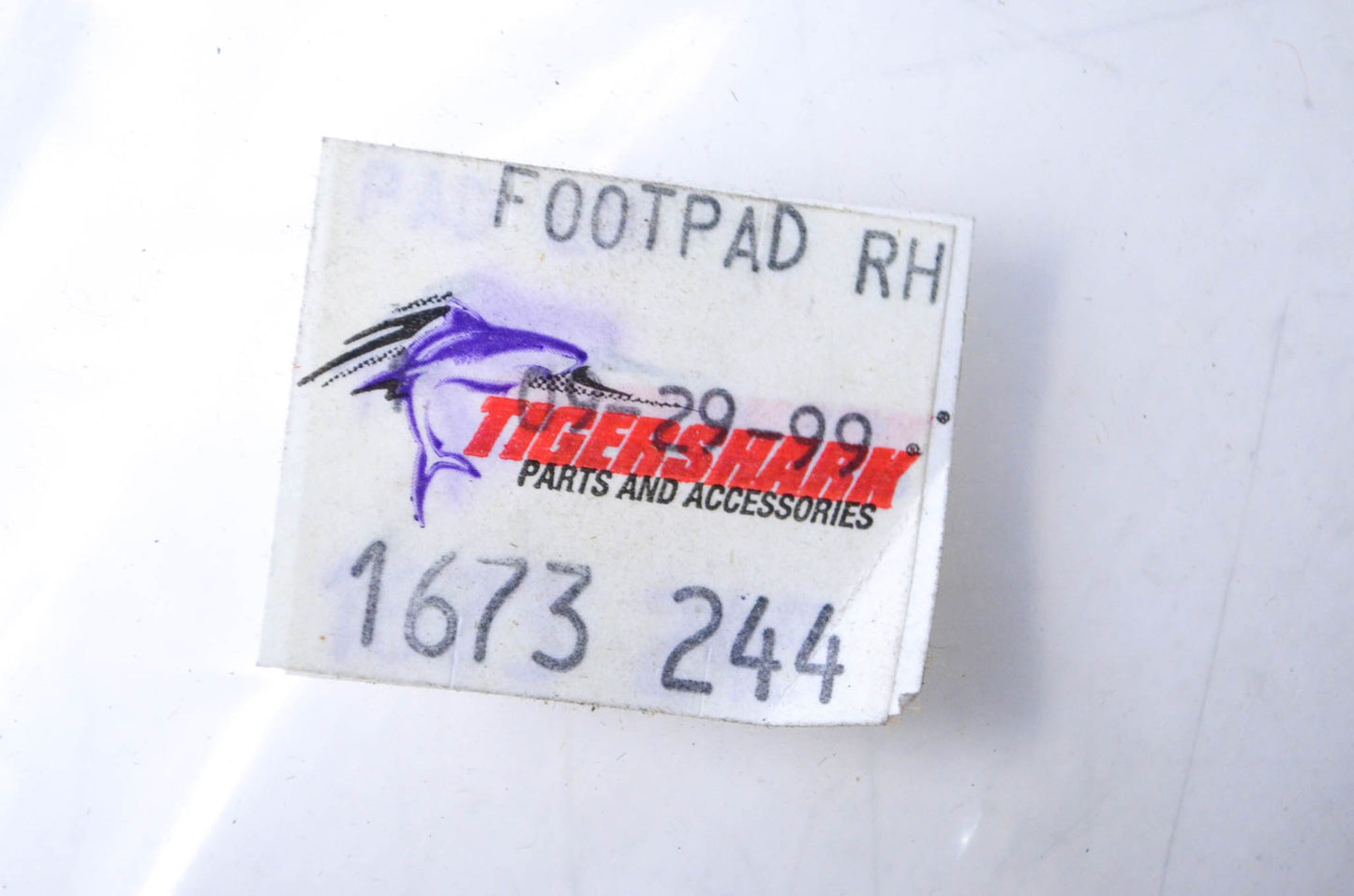 Tigershark 1673-244 Right Foot Pad NOS