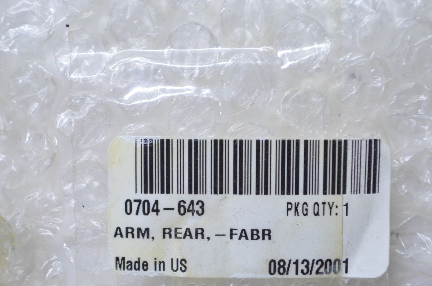 OEM Arctic Cat 0704-643 Rear Arm NOS