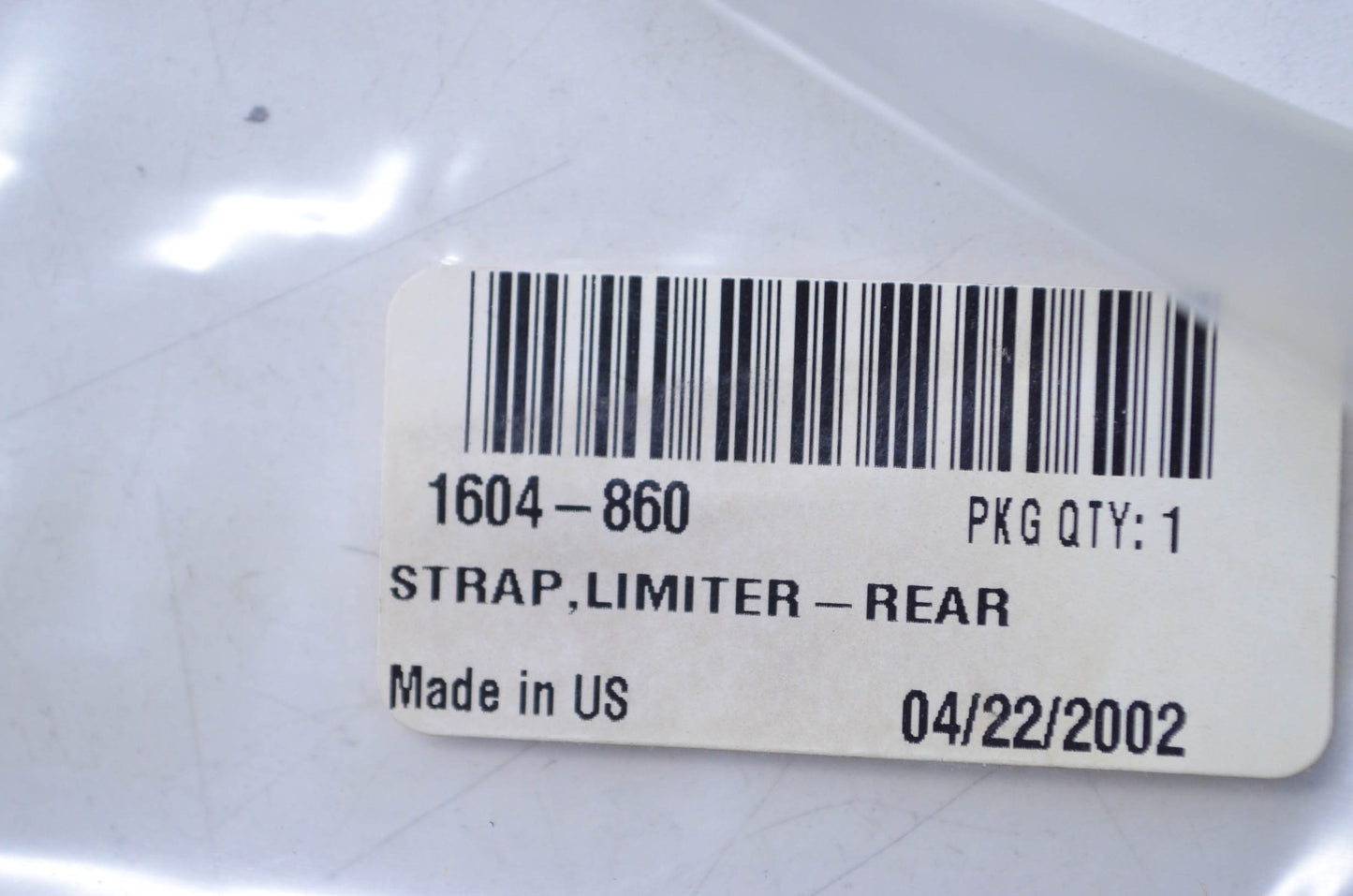 OEM Arctic Cat 1604-860 Rear Limiter Strap NOS