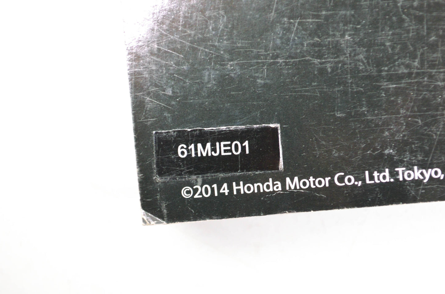 OEM Honda 2014-2016 CBR650F/FA Service Manual