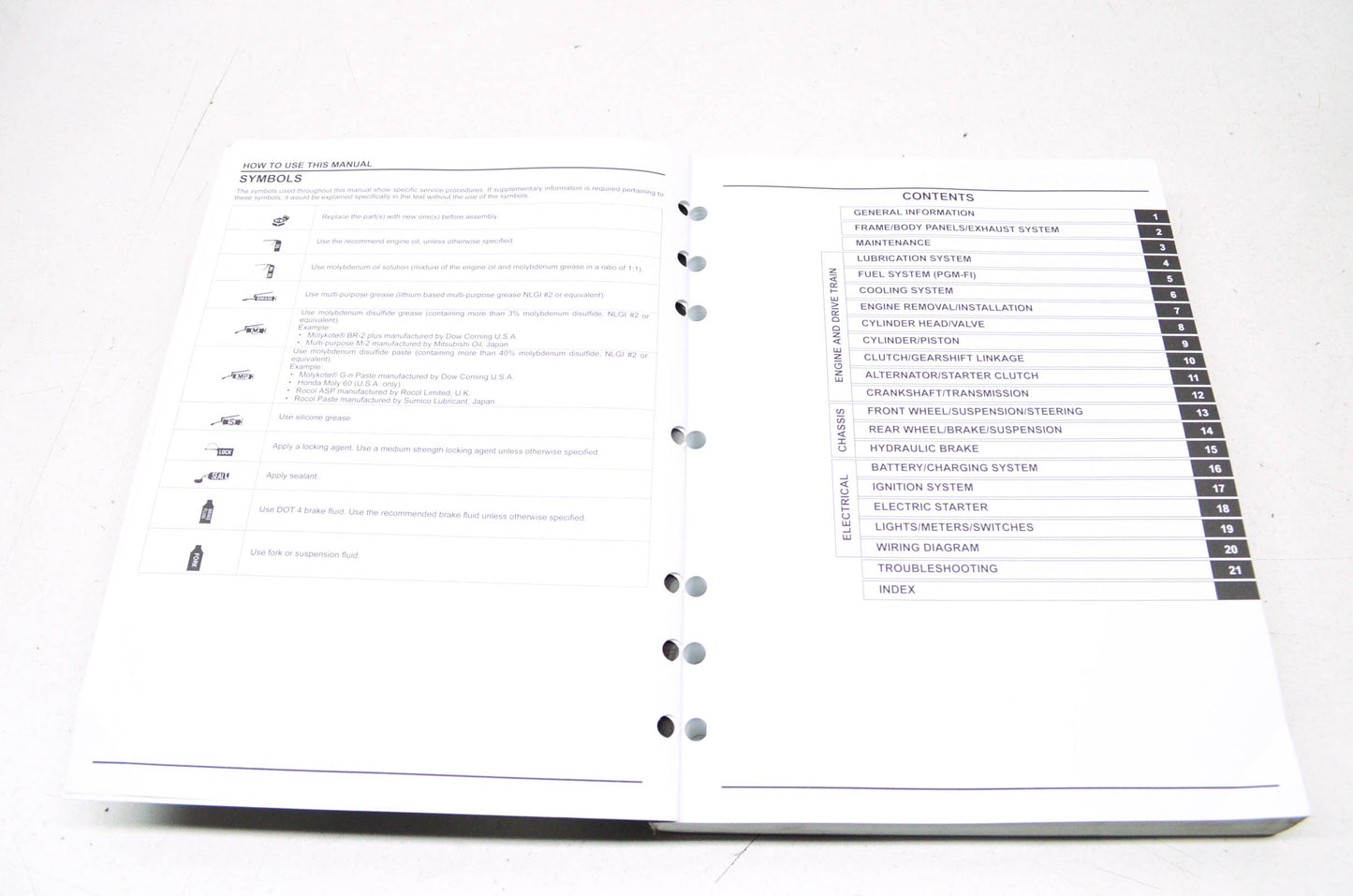 OEM Honda 2010-2013 VT750RS Shadow RS Service Manual