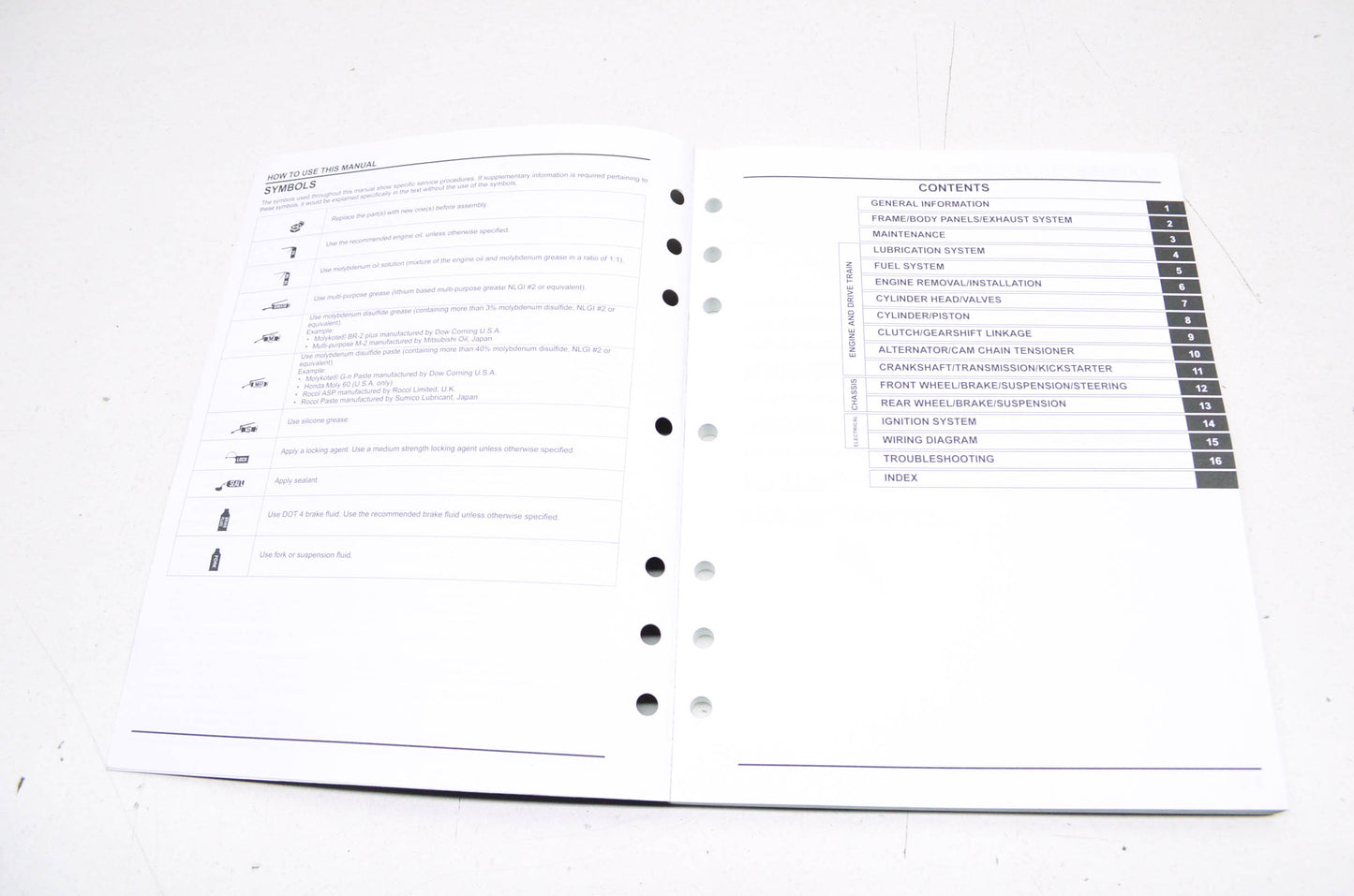 OEM Honda 61GEL62 2004-2017 CRF50F Service Manual