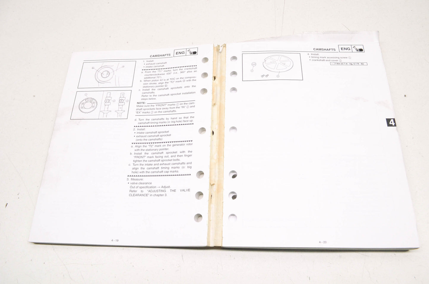 OEM Yamaha LIT-11616-14-12 Service Manual VMX12N(C)-S(C)