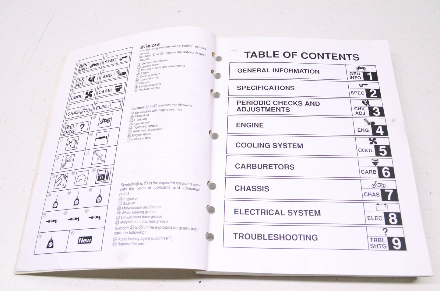 OEM Yamaha LIT-11616-14-48 FZS1000N/NC -S/SC Service Manual