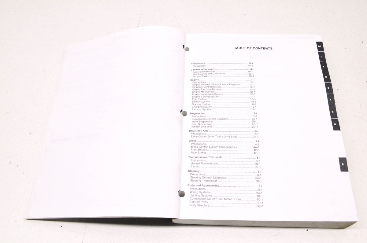 OEM Suzuki 99500-36172-03E GSX650F 2008-20 Serv. Manual