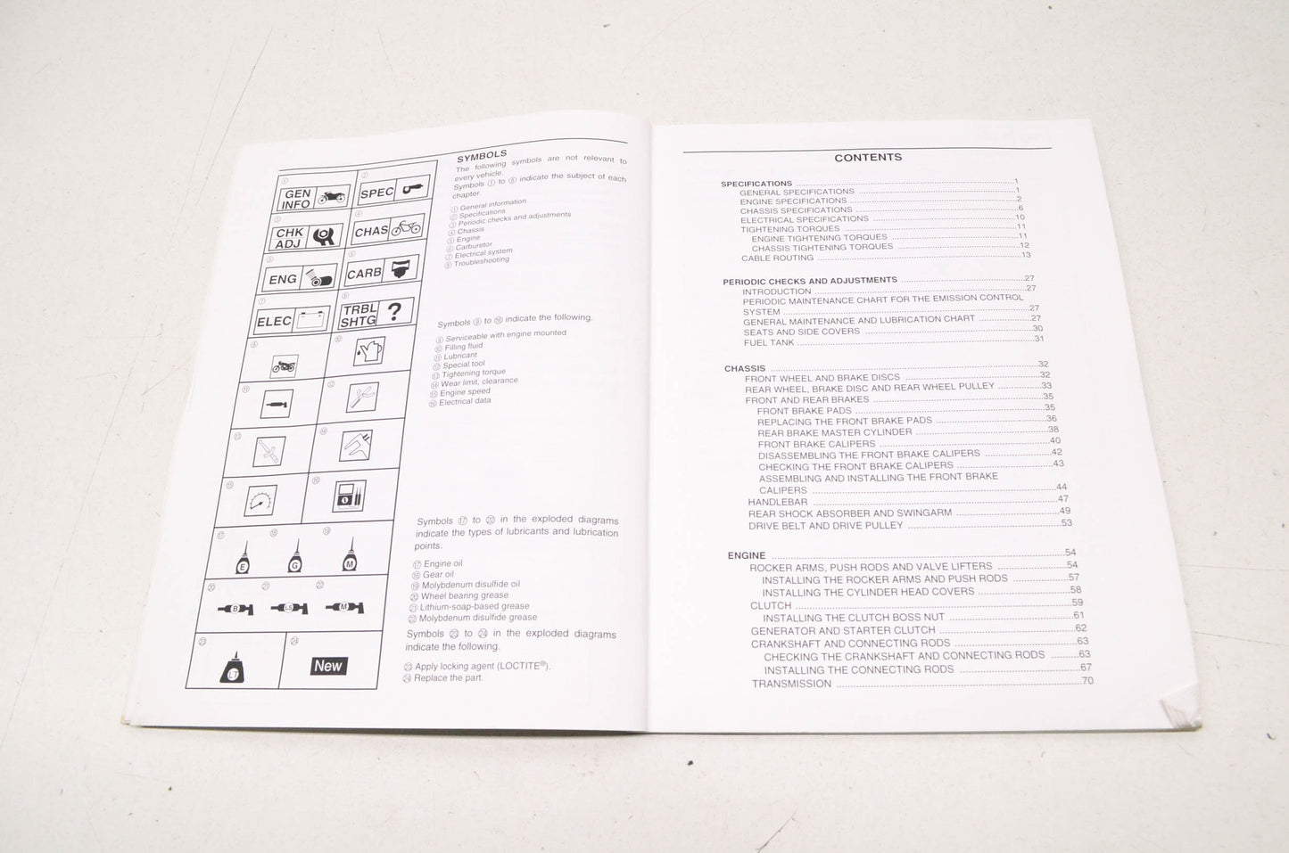 OEM Yamaha LIT-11616-17-09 XV17AS(C)ASS(C)ATS(C Service Manual