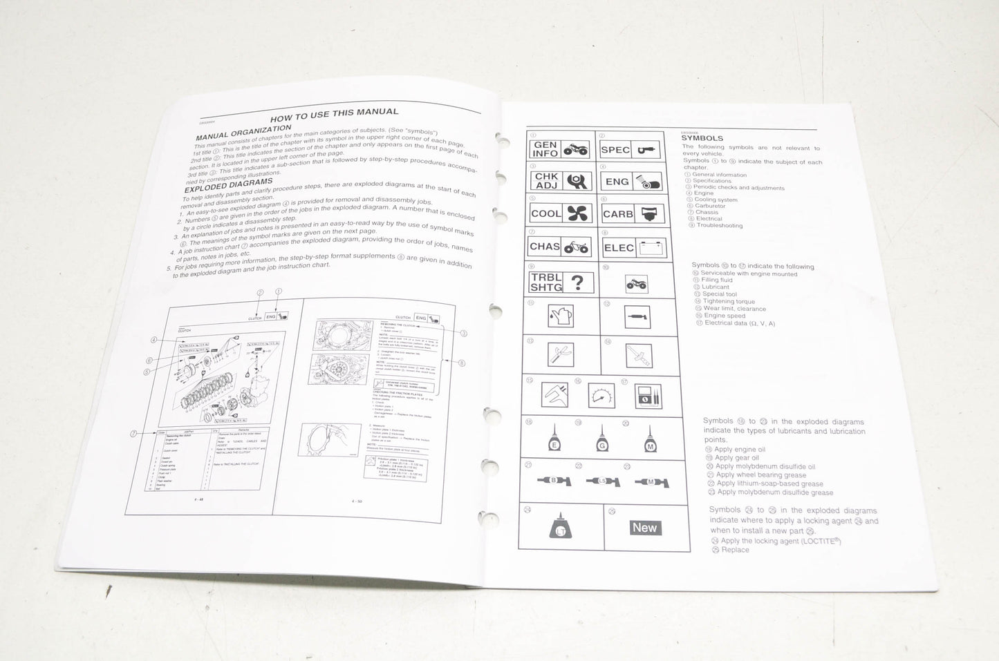 OEM Yamaha LIT-11616-20-13 YFZ450W SEW Service Manual Supplement