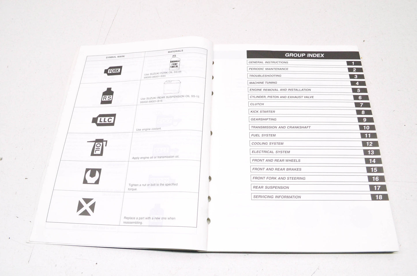 OEM Suzuki 99011-02B77-03A Owner's & Service Manual RM85K2 200