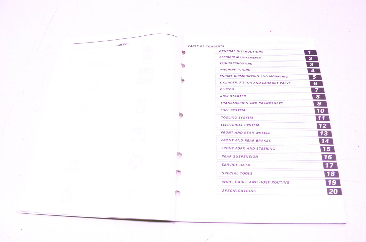 OEM Suzuki 99011-28E52-03A RM250 Owner's Service Manual