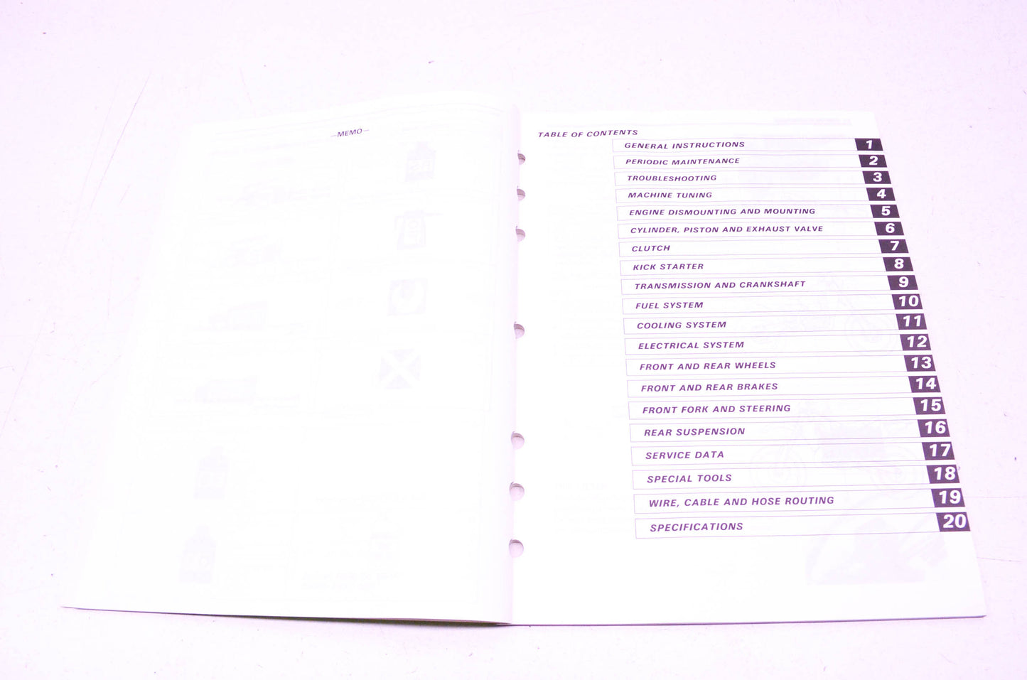 OEM Suzuki 99011-05D56-03A RMX250 Owner's Service Manual