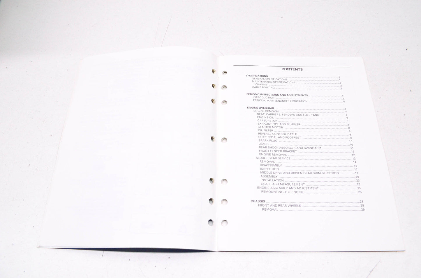 OEM Yamaha LIT-11616-13-34 YFM400NM-N(C) BIG BEAR Service Manual