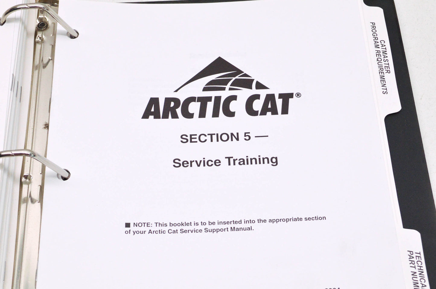 OEM Arctic Cat Service Support Manual Snowmobile/ATV
