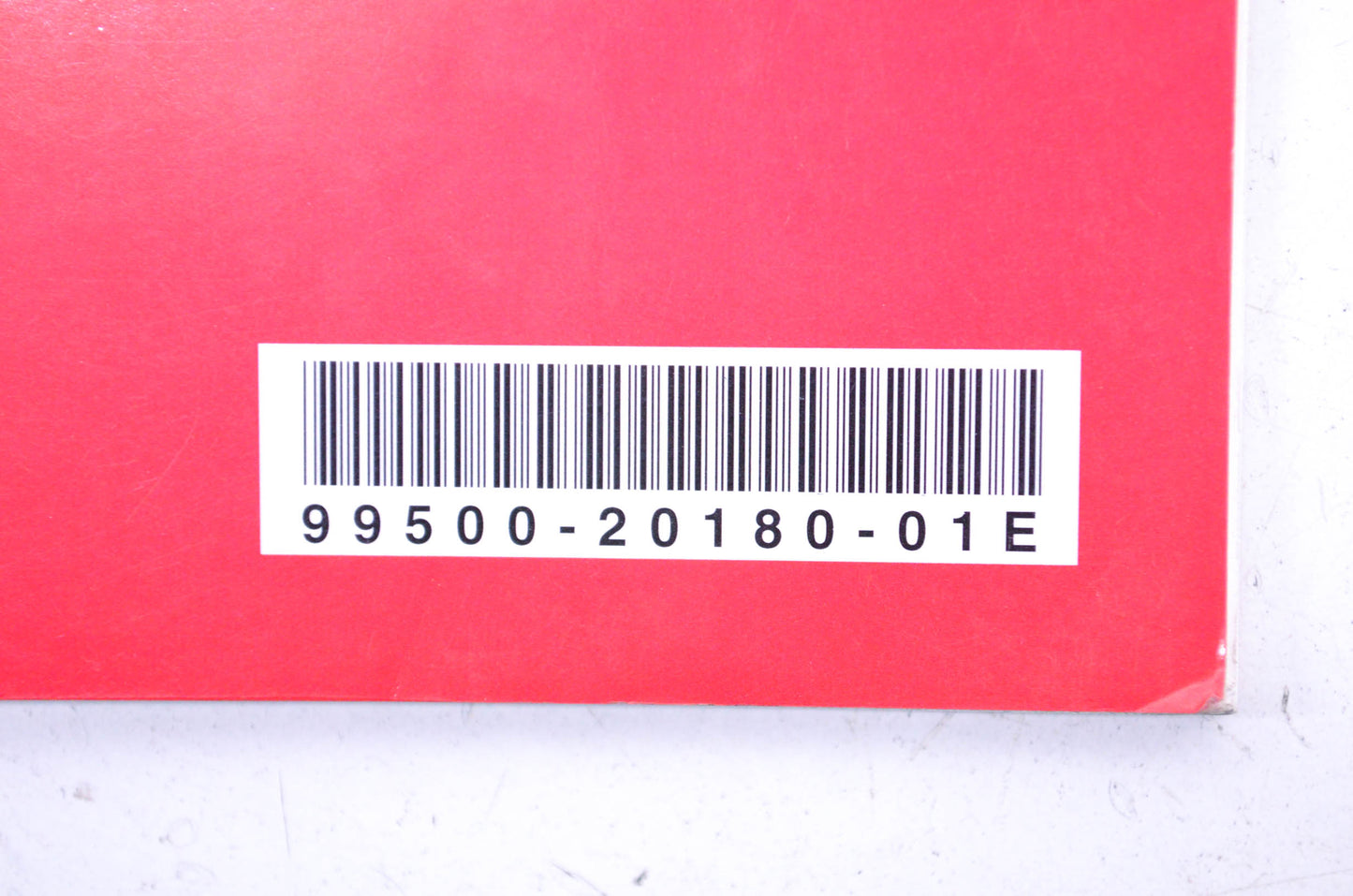 OEM Suzuki 99500-20180-01E Service Manual