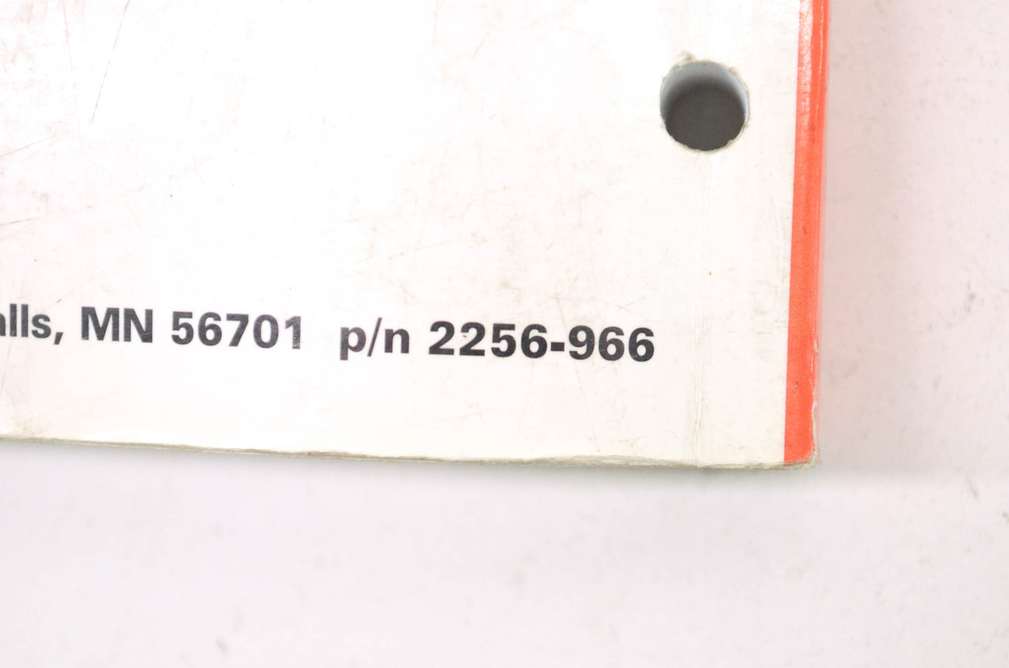OEM Arctic Cat 2256-966 Service Manual 2004 SNOW (VOL 2)