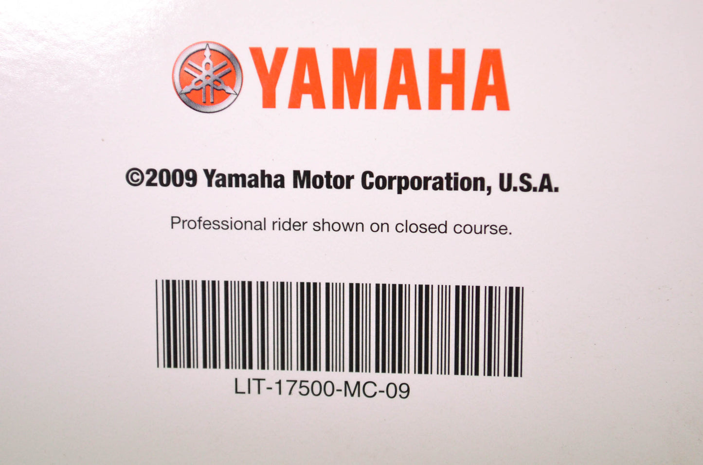 OEM Yamaha LIT-17500-MC-09 Technical Update 09 Motorcycle/Scooter NOS