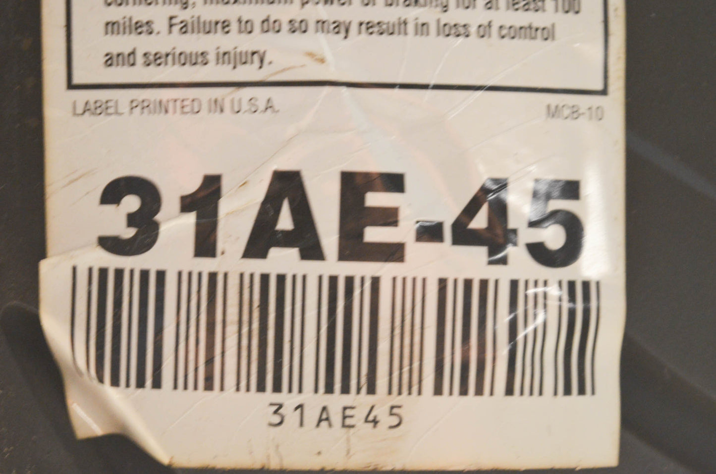 New Dunlop American Elite 200/55R17 M/C 78V Rear Tire NOS