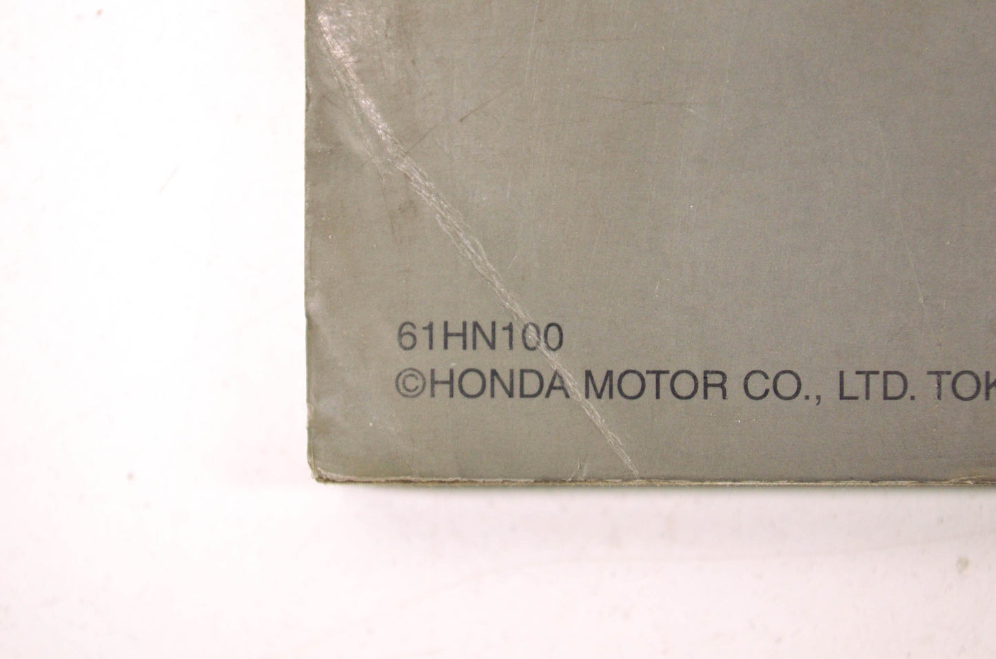 OEM Honda 1999-2002 TRX400EX Fourtrax Service Manual