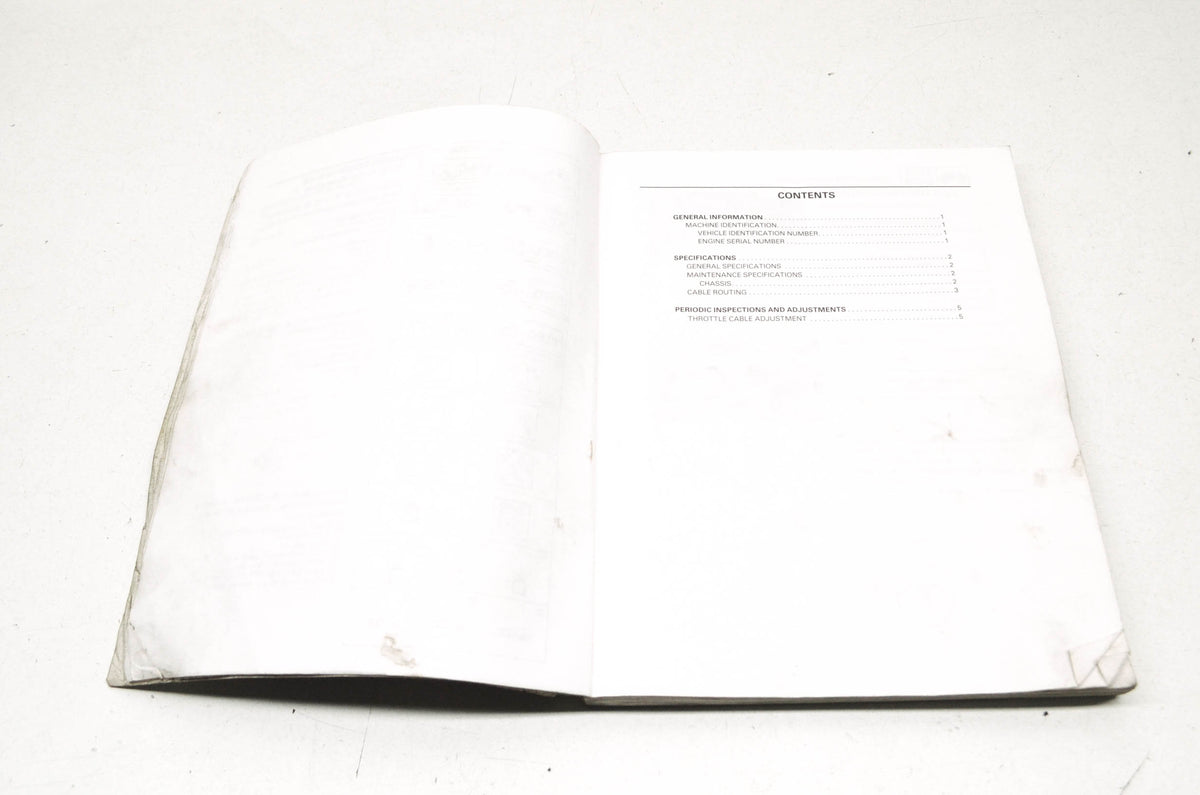 OEM Yamaha LIT-11616-YM-35 YFM350X "WARRIOR" Serv. Manual