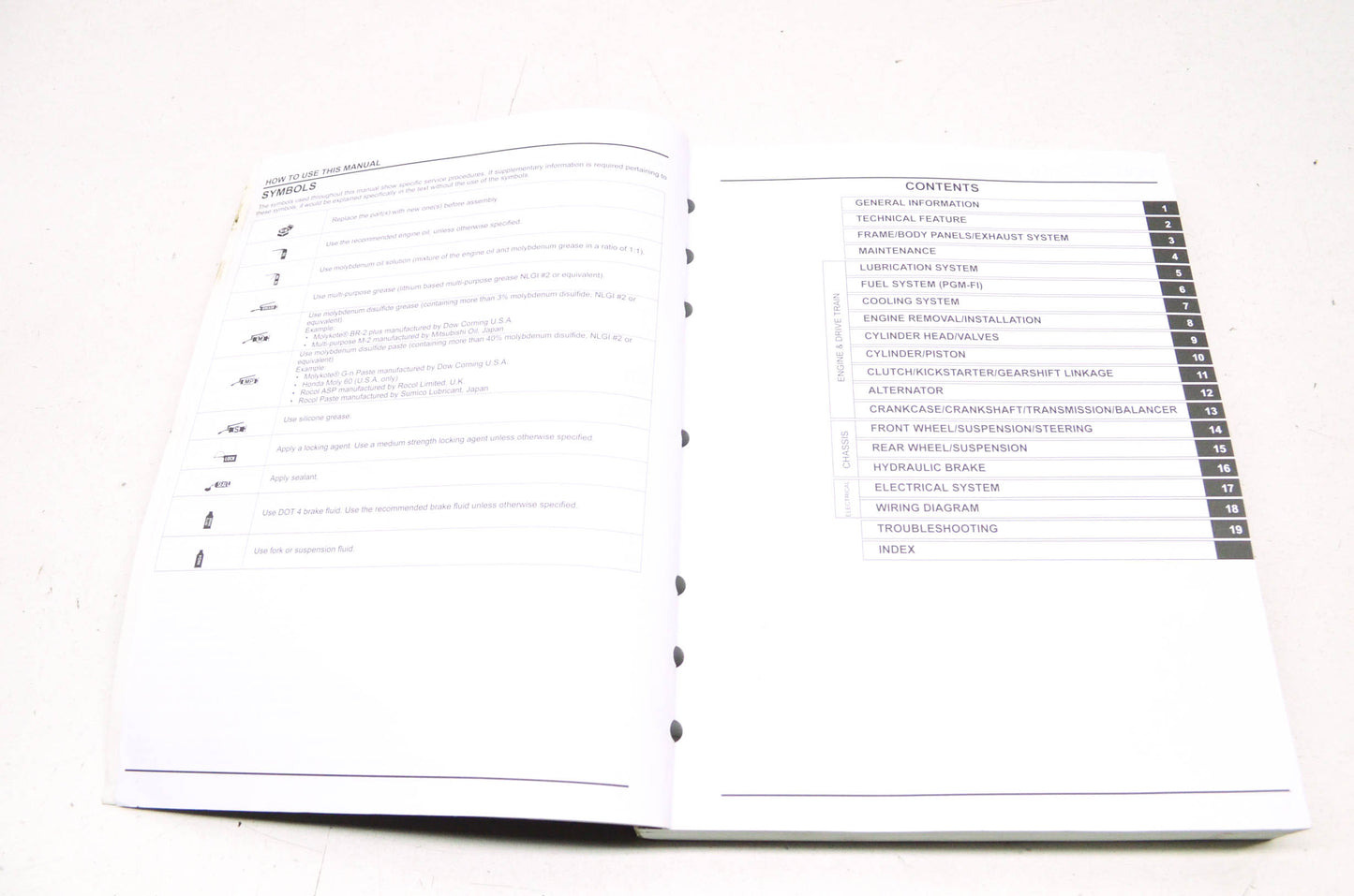 New OEM Honda 2009-2014 CRF450R Service Manual NOS