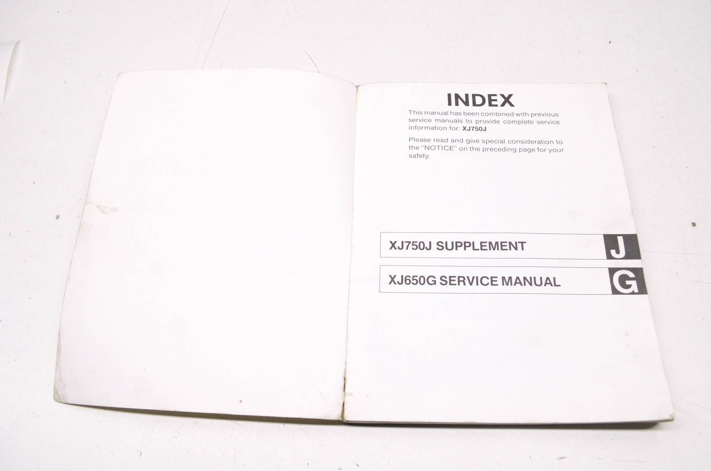 OEM Yamaha XJ750J Service Manual