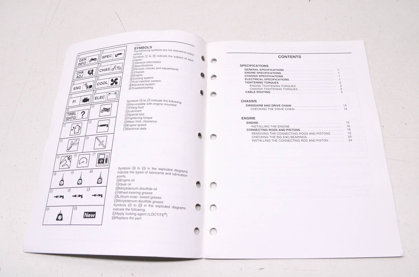 OEM Yamaha LIT-11616-18-43 FZ6ST(C) Service Manual Supplement