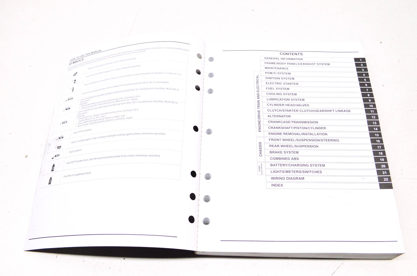 OEM Honda 2013-2017 CBR600RR/RA Service Manual