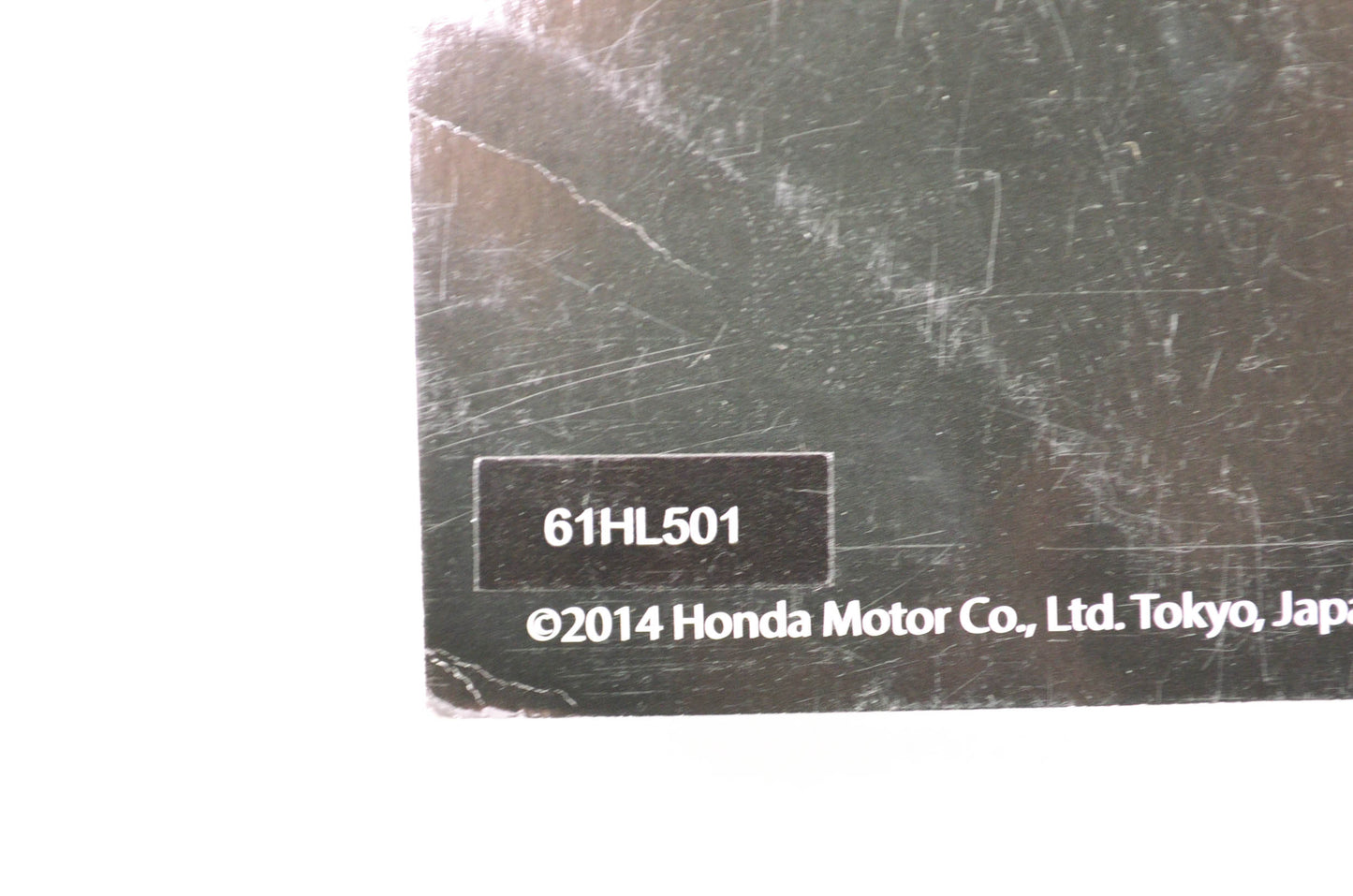 OEM Honda 2015-2016 SXS500M2 Service Manual