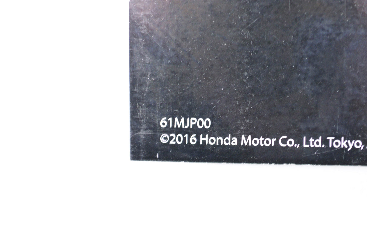 New OEM Honda 2016 CRF1000L/LD Service Manual NOS