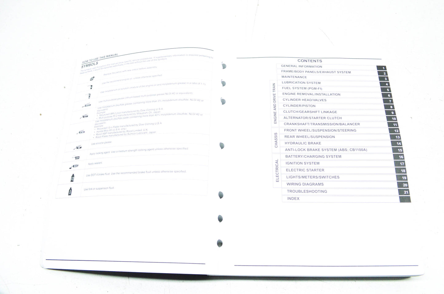 OEM Honda 61MGC00 2013 CB1100/A Service Manual NOS