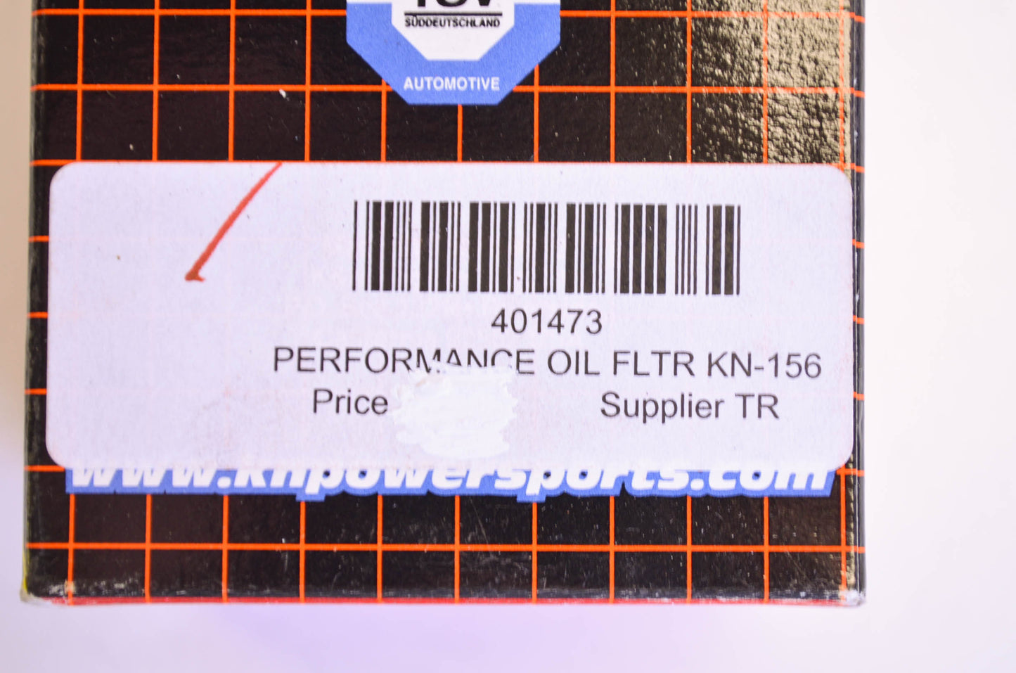 New K&N Oil Filter NOS
