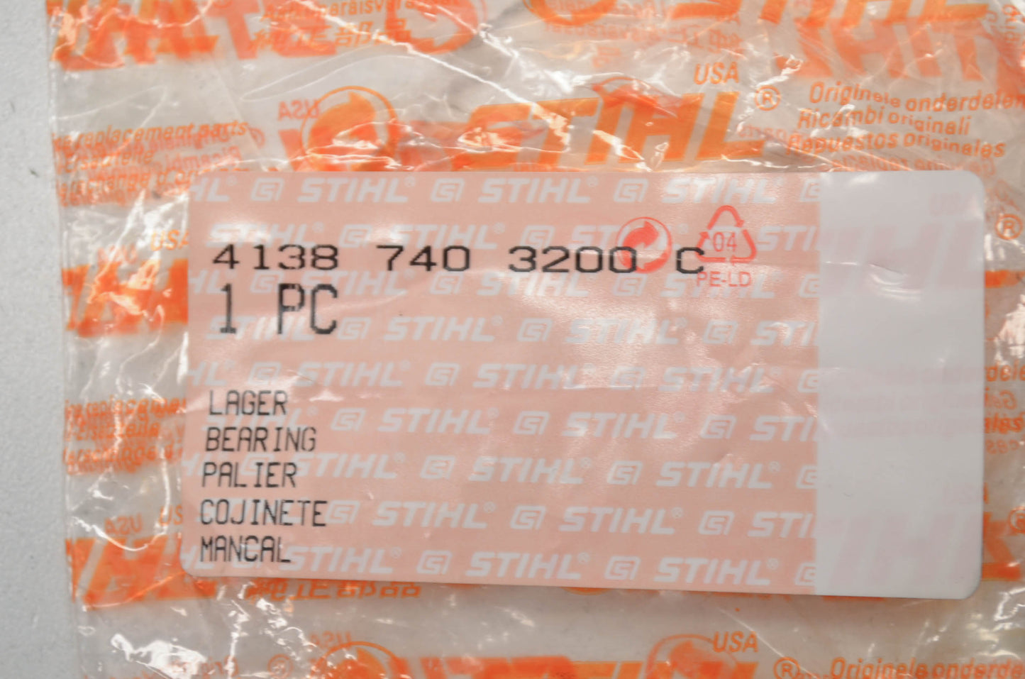 New OEM STIHL Bearing NOS