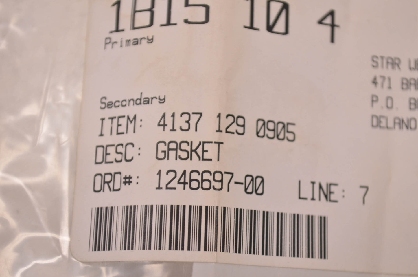 New OEM STIHL Gasket NOS