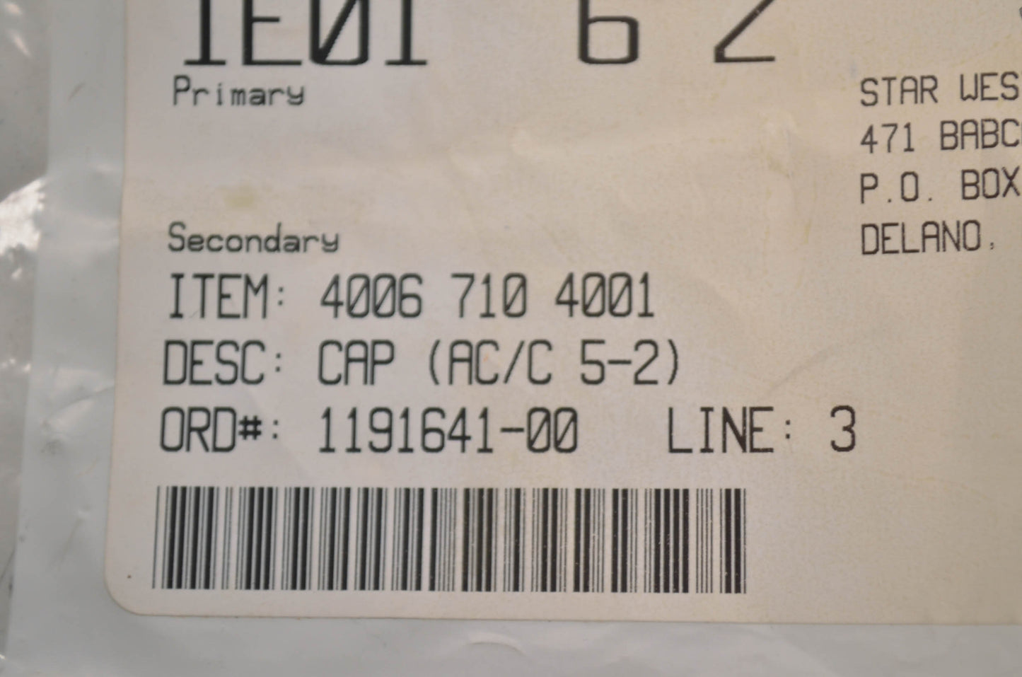 New OEM STIHL Retainer Cap NOS