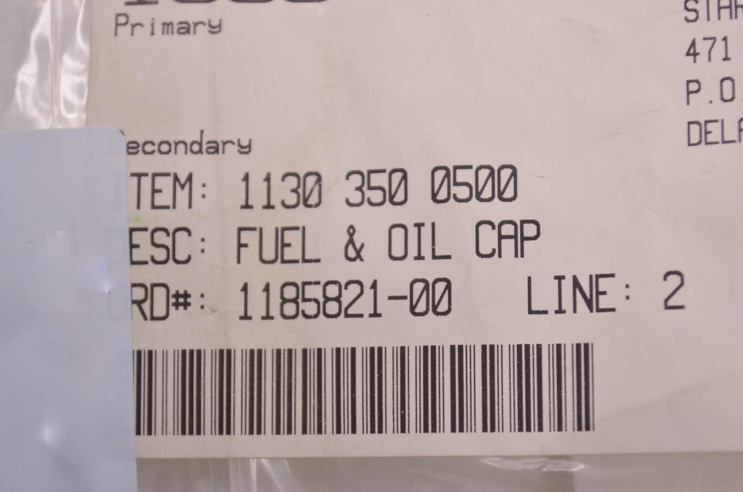 New OEM STIHL Fuel and Oil Cap NOS