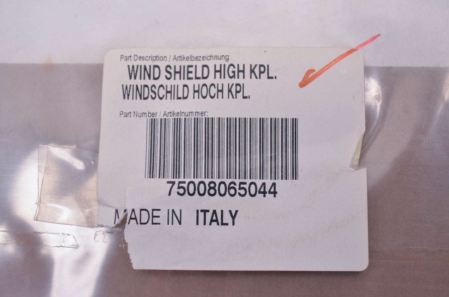 New OEM KTM Windshield Kit NOS