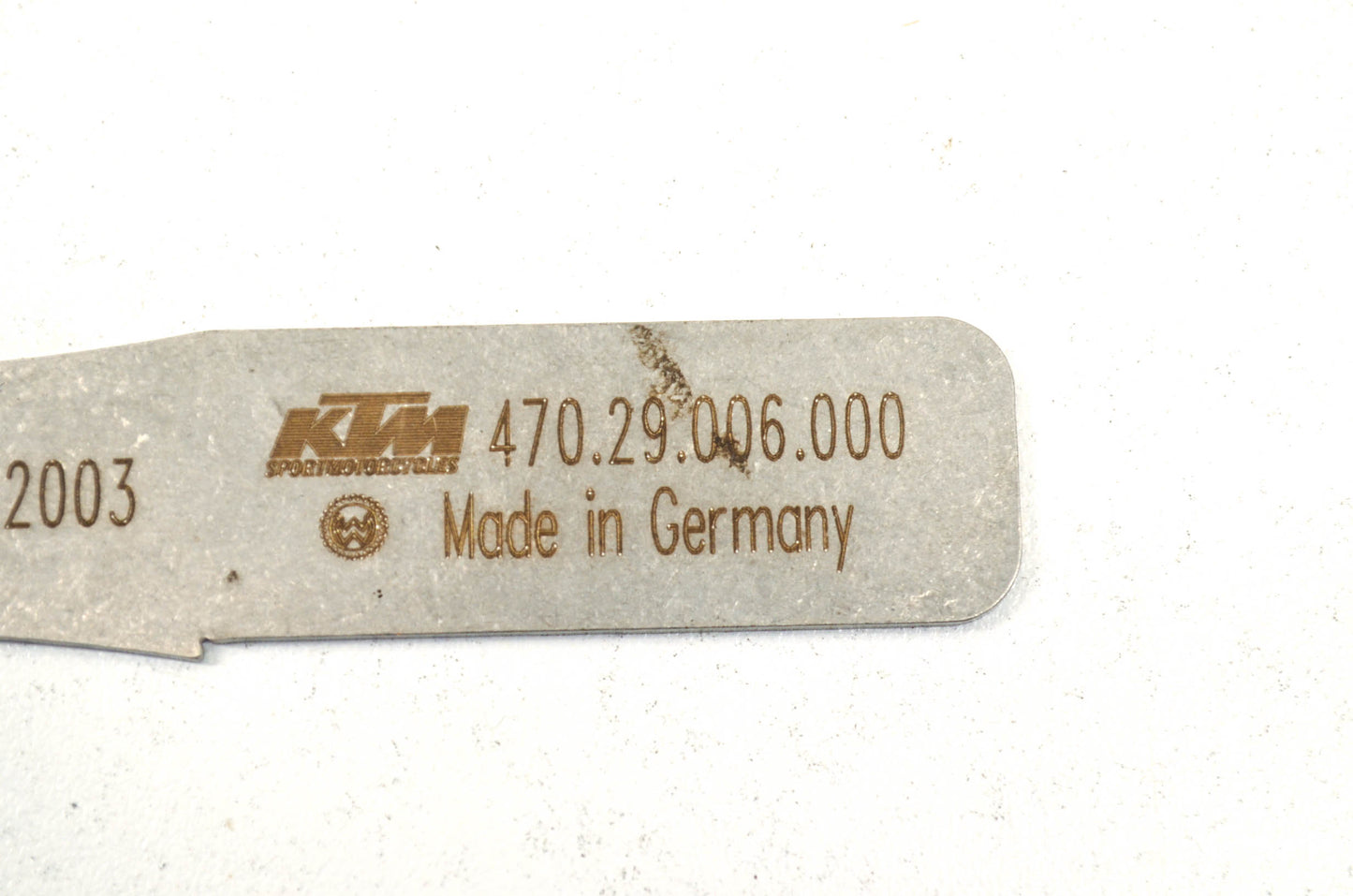 OEM KTM 47029006000 Adjusting Plate NOS