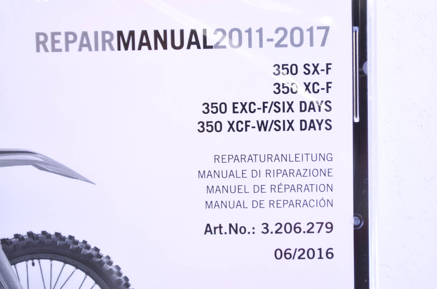 New OEM KTM 2011-2017 350 SX-F, 350 XC-F, 350 EXC-F/SIX DAYS, 350 XCF-W/SIX DAYS