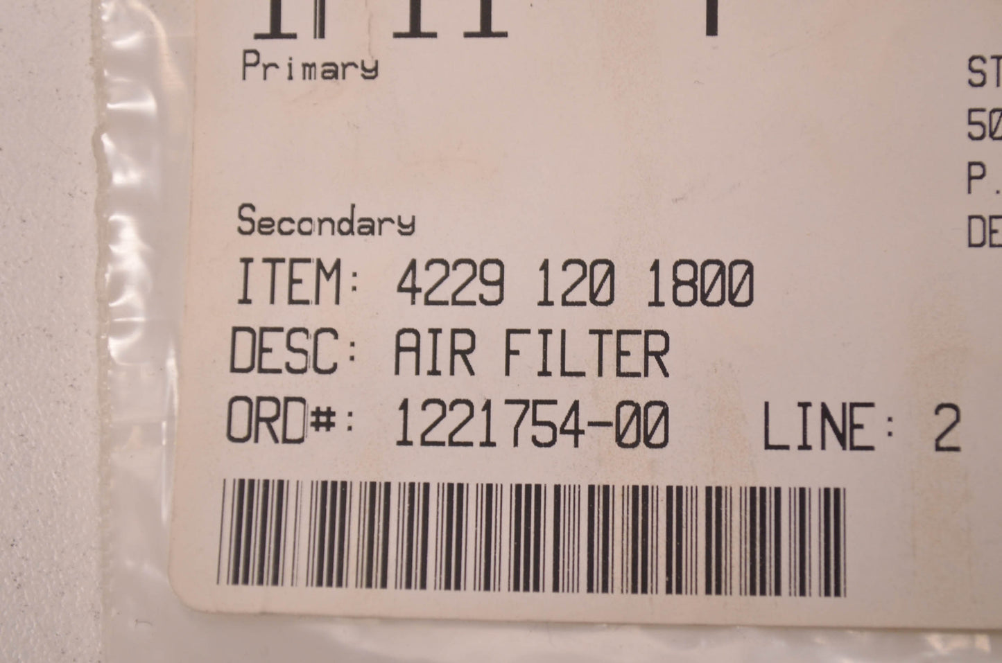 New OEM STIHL Air Filter NOS