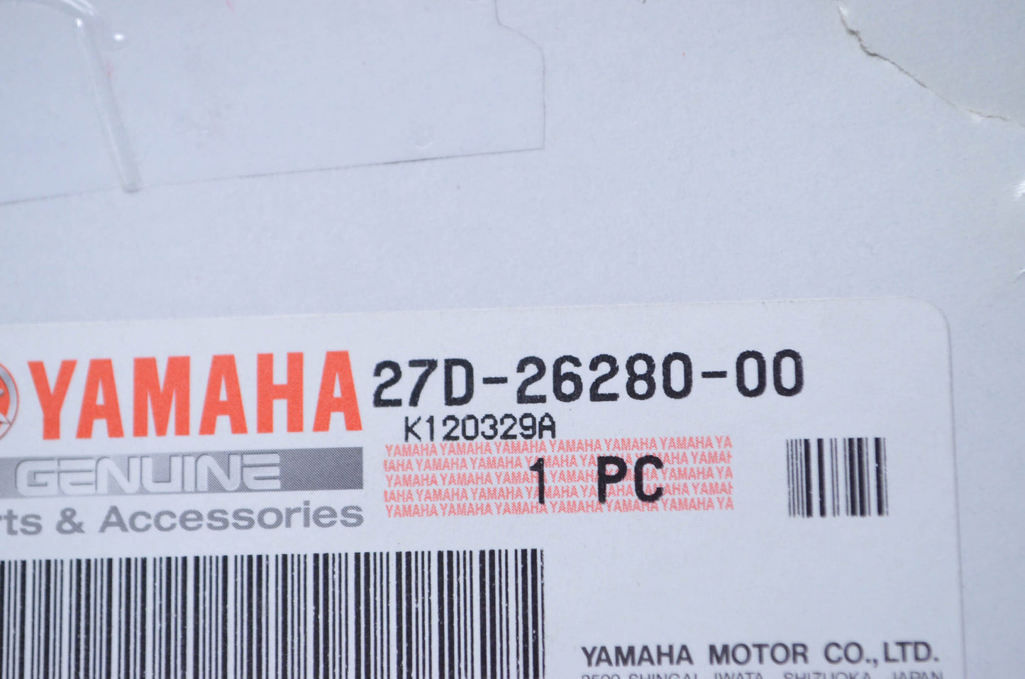 OEM Yamaha 27D-26280-00-00 Rear View Mirror Assembly