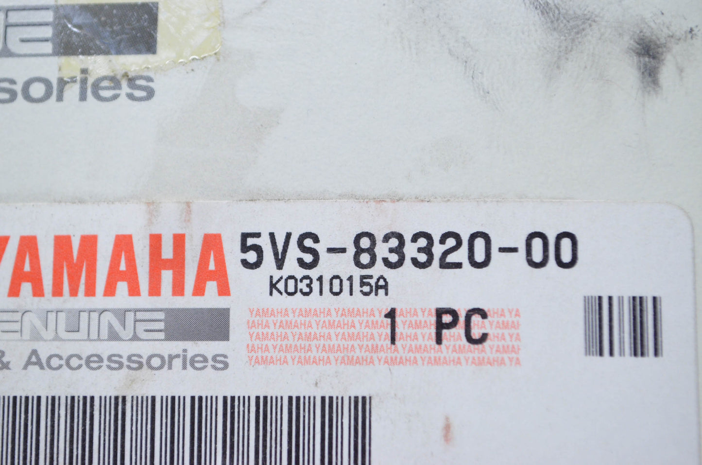 OEM Yamaha 5VS-83320-00-00 Front Flasher Light NOS