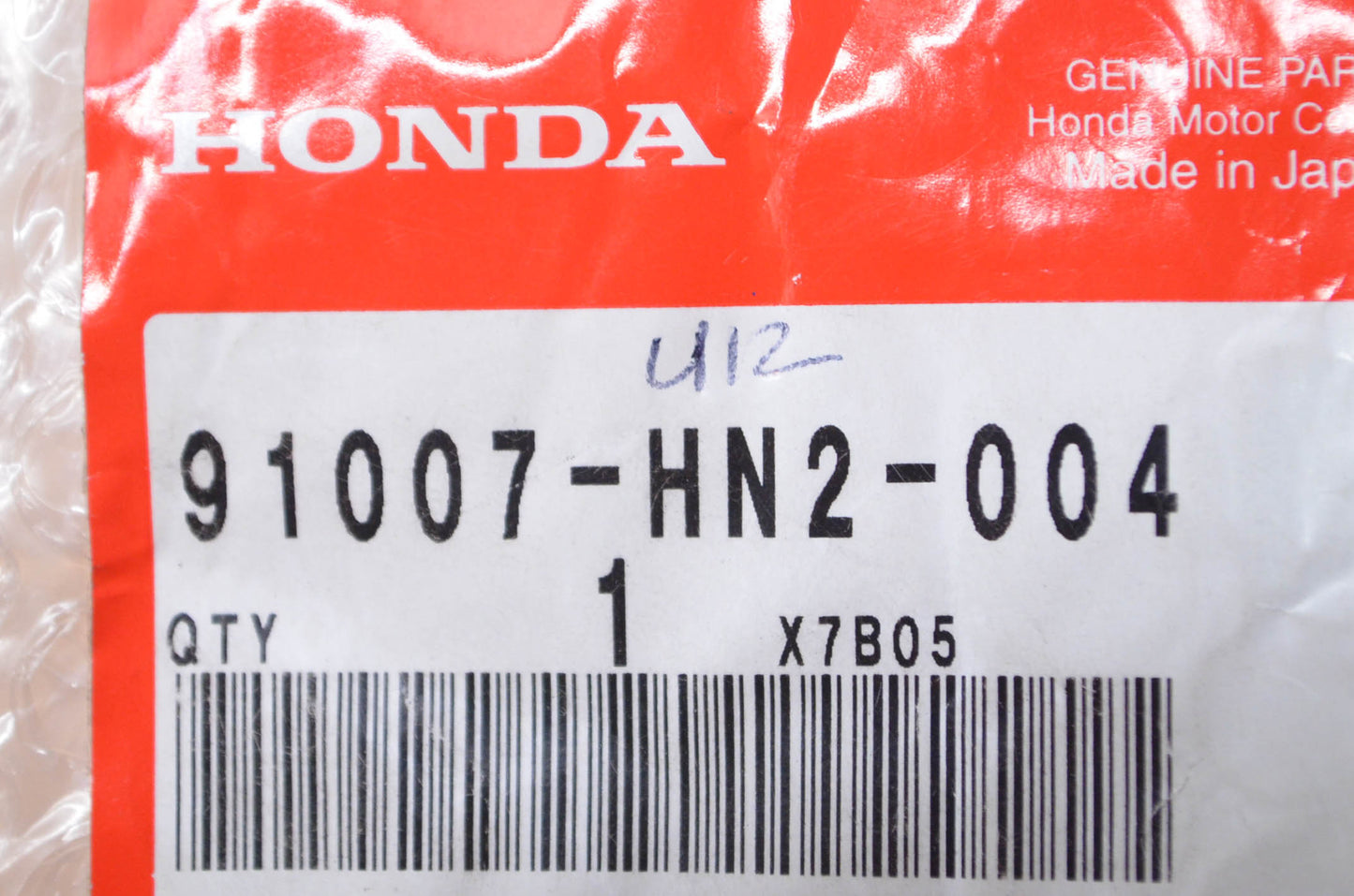 OEM Honda 91007-HN2-004 Bearing 6813 NOS