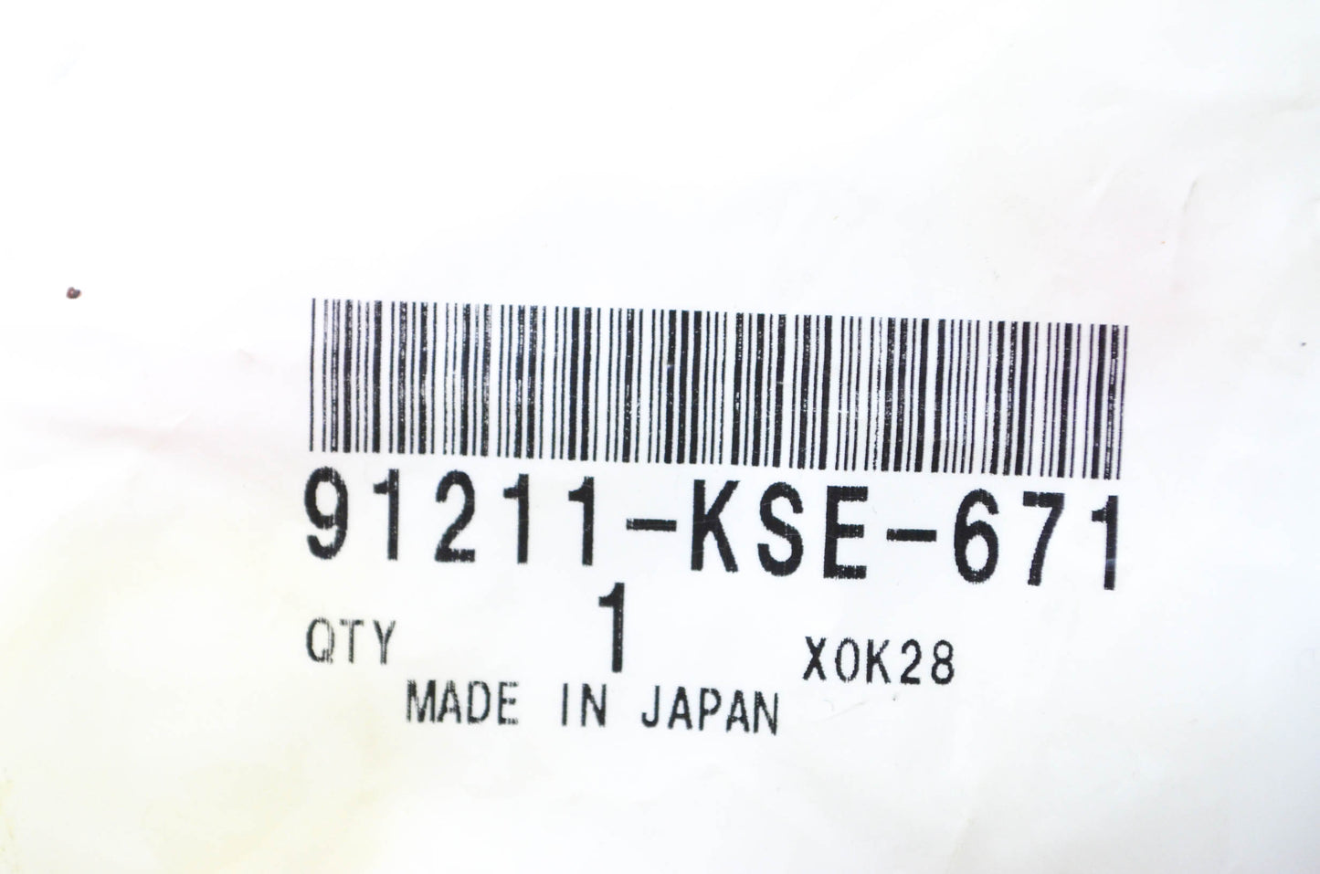 OEM Honda 91211-KSE-671 Water Pump Seal