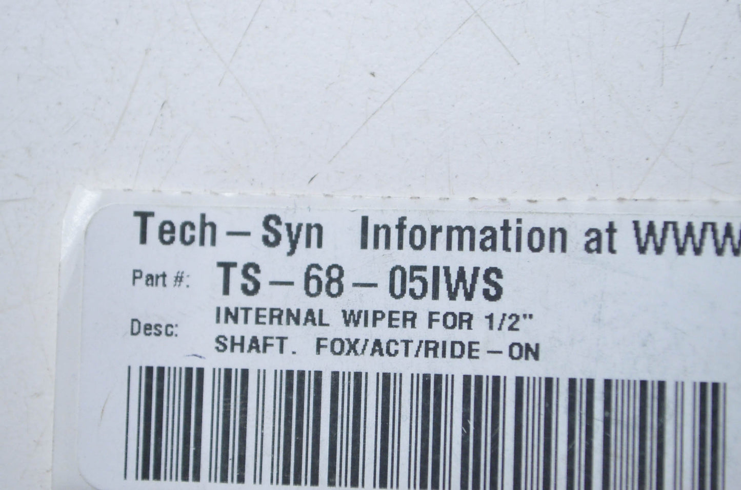 Tech-Syn TS-68-05IWS 1/2' Internal Wiper Seal NOS