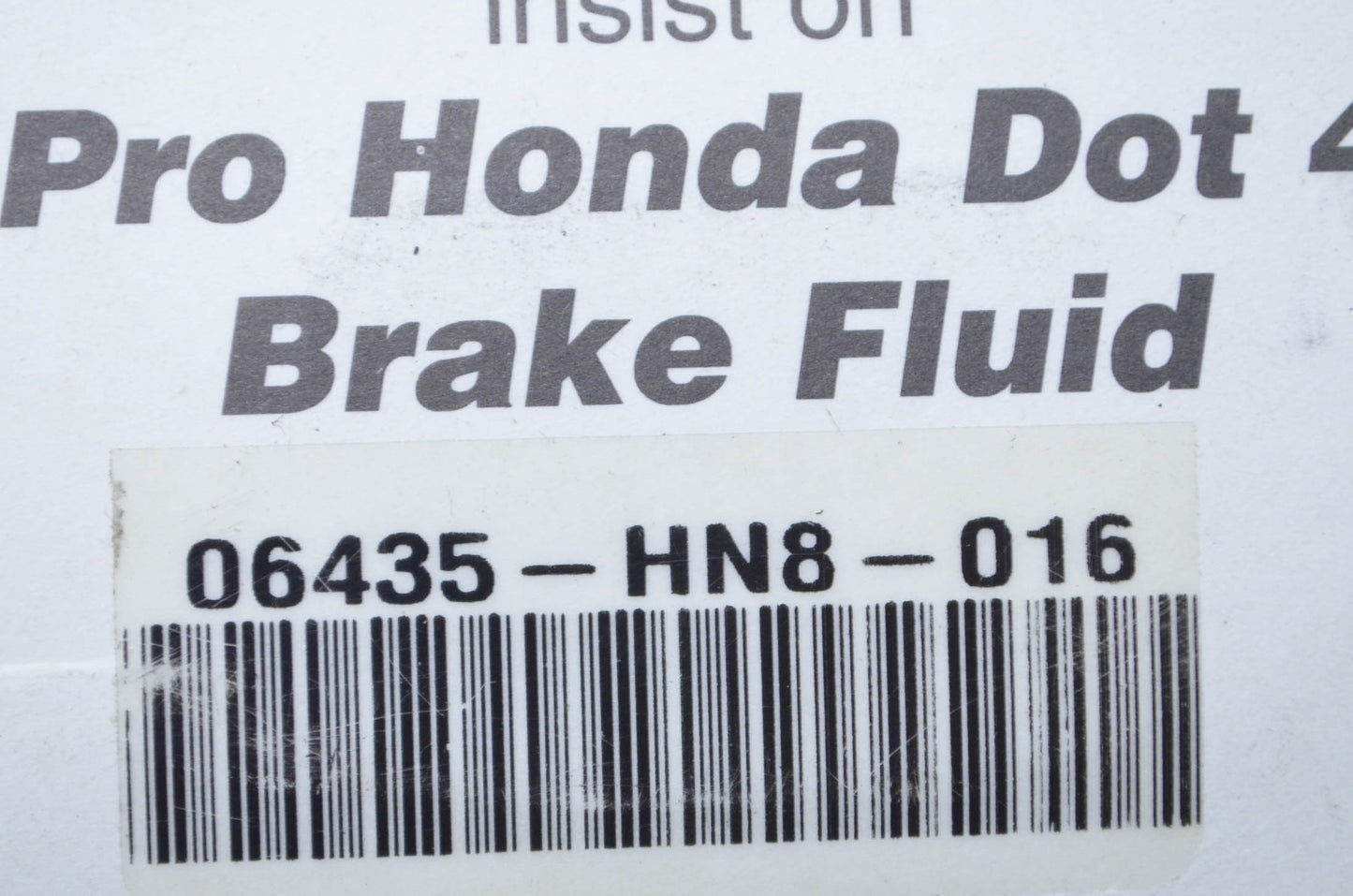 OEM Honda 06435-HN8-016 Rear Pad Set NOS